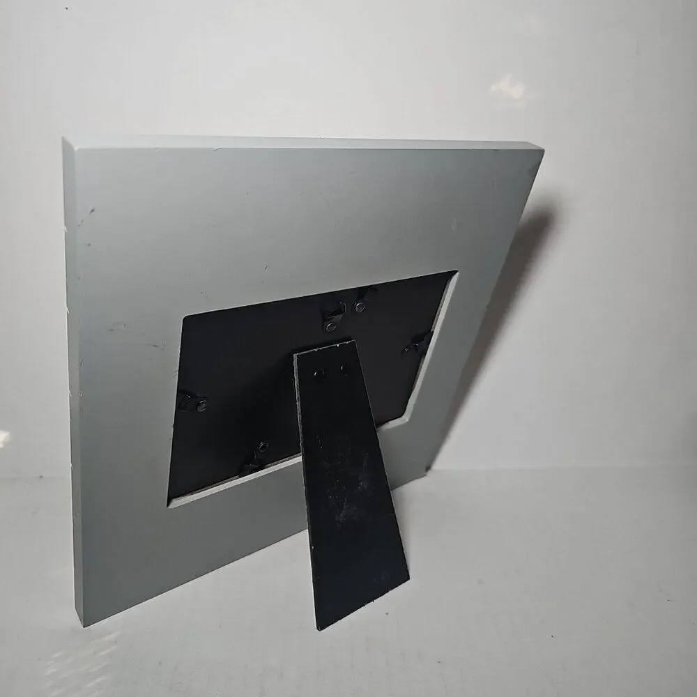 Grey Distressed Wood 4x6 Picture Frame Life Not Measured by Number of Breaths